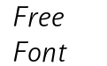 Haptic Pro Light Italic Haptic Pro Light Italic