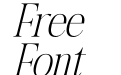 Harfterd DEMO VERSION Italic Harfterd DEMO VERSION Italic