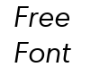 Harmonia Sans W01 Italic Harmonia Sans W01 Italic