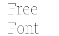 Harrison Serif Pro Thin Harrison Serif Pro Thin