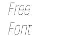 Headlines W05 Thin Italic Headlines W05 Thin Italic
