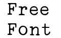 Heavenfield Typewriter Regular Heavenfield Typewriter Regular