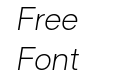 Helixa Light Italic Helixa Light Italic