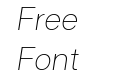 Helixa Thin Italic Helixa Thin Italic