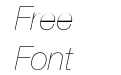 Helvetica Neue Ultra Light Italic Helvetica Neue Ultra Light Italic