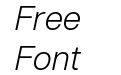 Helvetica Now Display W05 Lt It Helvetica Now Display W05 Lt It