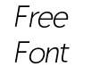 Hempa Sans Extra Light Italic Hempa Sans Extra Light Italic