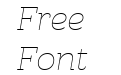 Hernandez Niu Extra Light Italic Hernandez Niu Extra Light Italic