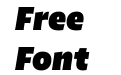 Highgate Black Italic Highgate Black Italic