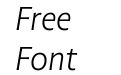 Highgate Light Italic Highgate Light Italic