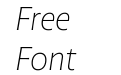 Highgate Thin Italic Highgate Thin Italic