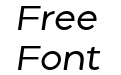 Holgada Medium Italic Holgada Medium Italic