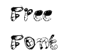 Honey Bee Abstract Font Regular Honey Bee Abstract Font Regular