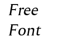Horace regular italic Horace regular italic
