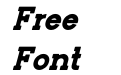 Horizona Bold Italic Horizona Bold Italic