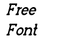Horizona Italic Horizona Italic