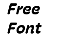 Hoss Round Narrow Bold Italic Hoss Round Narrow Bold Italic