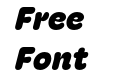 Hoss Round Narrow Heavy Italic Hoss Round Narrow Heavy Italic
