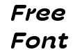 Hoss Round Wide Bold Italic Hoss Round Wide Bold Italic