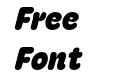 Hoss Round X Narrow Heavy Italic Hoss Round X Narrow Heavy Italic