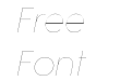 Hurme Geometric Sans1 Hairline Obl Hurme Geometric Sans1 Hairline Obl