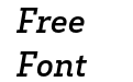 HvD Trial Brix Slab Medium Italic HvD Trial Brix Slab Medium Italic