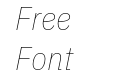 IBM Plex Sans Condensed Thin Italic IBM Plex Sans Condensed Thin Italic