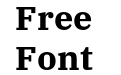 IBM Plex Serif Bold IBM Plex Serif Bold