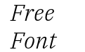 IBM Plex Serif Light Italic IBM Plex Serif Light Italic