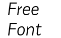 Identa Light Italic Identa Light Italic