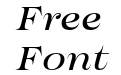Imagist Light Italic Imagist Light Italic