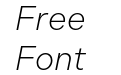 Indivisible Light Italic Indivisible Light Italic
