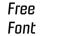 Industria Sans W05 Italic Industria Sans W05 Italic