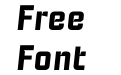 Industria Sans W05 Wide Bold It Industria Sans W05 Wide Bold It