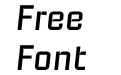 Industria Sans Wide Medium Italic Industria Sans Wide Medium Italic
