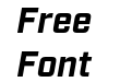 Industry Bold Italic Industry Bold Italic