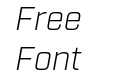 Industry Light Italic Industry Light Italic