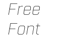 Industry Thin Italic Industry Thin Italic