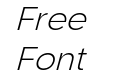 Inovasi Extra Light Italic Inovasi Extra Light Italic