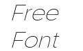 Inovasi Thin Italic Inovasi Thin Italic