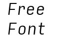Input Sans Narrow Light Italic Input Sans Narrow Light Italic