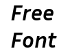 Inria Sans Bold Italic Inria Sans Bold Italic