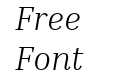 Inria Serif Light Italic Inria Serif Light Italic