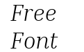 Inria Serif Light Italic Inria Serif Light Italic