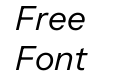 Instrument Sans Italic Instrument Sans Italic