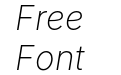 Inter Extra Light Italic Inter Extra Light Italic