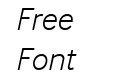 Inter Face Light Italic Inter Face Light Italic