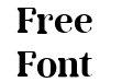 Manky Serif Typeface