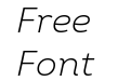 Intro Trial Light Italic Intro Trial Light Italic