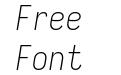 Iosevka Extralight Italic Iosevka Extralight Italic